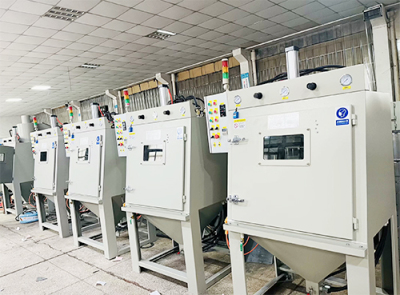 WLB-RR型滾筒式自動噴砂機